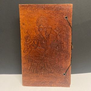 Leather Bound Sketch Paper 5” x 9” Notebook Journal